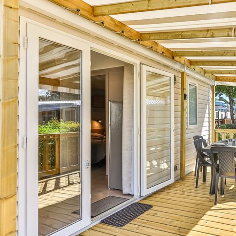 Stacaravan 8 personen - met airconditioning
